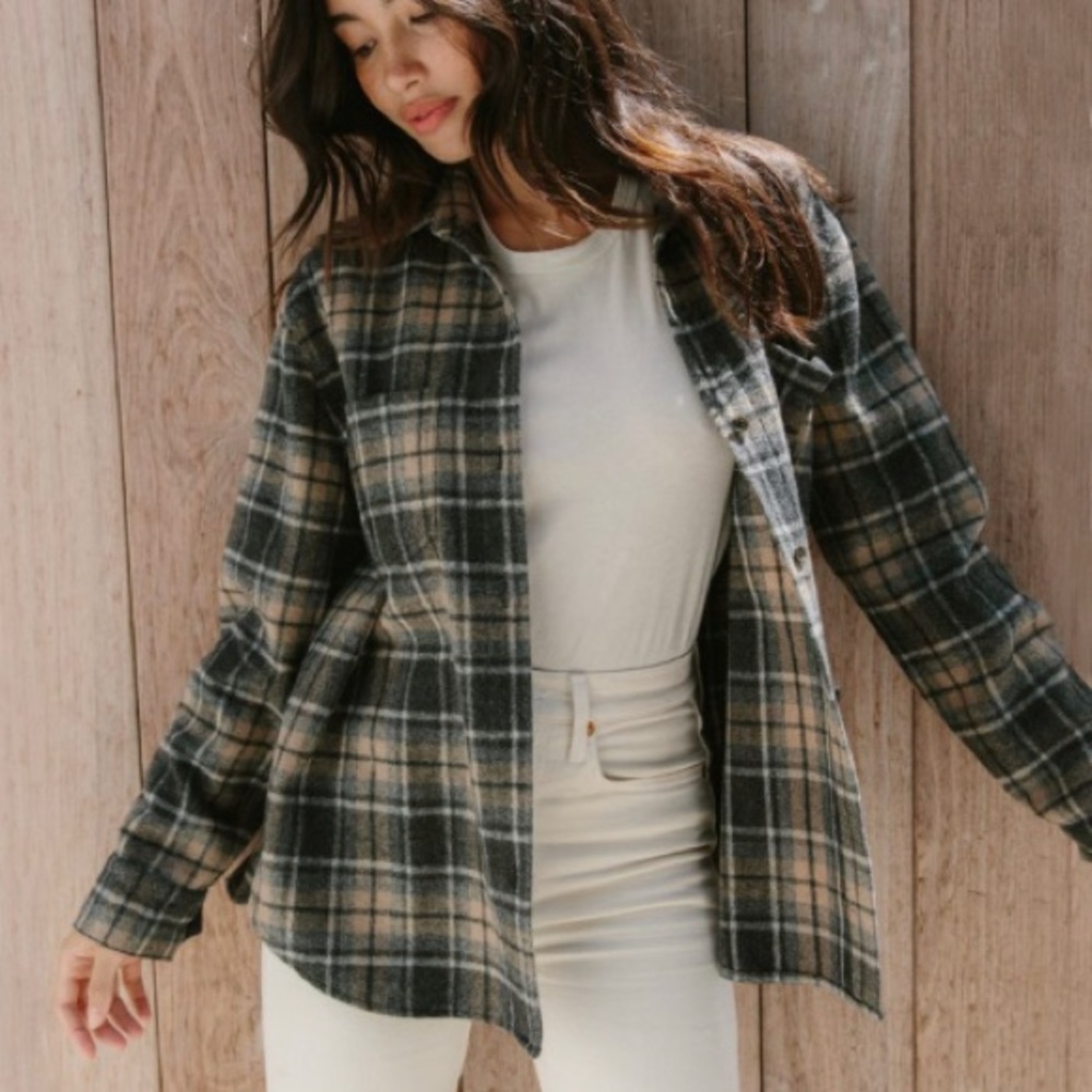 Jenni Kayne Wool Overshirt XS